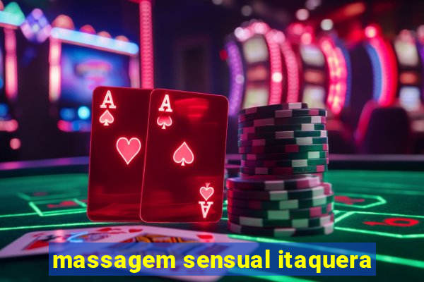 massagem sensual itaquera